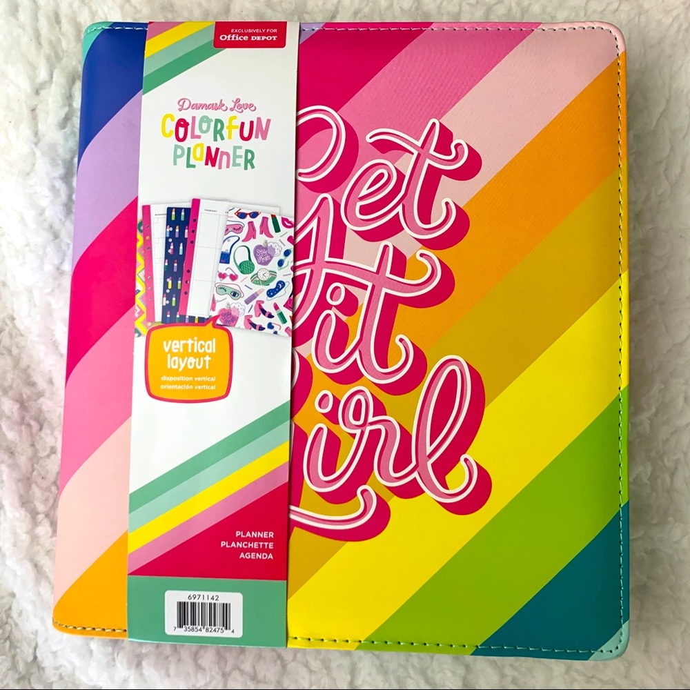 Boss American Crafts Damask Love Planner Rainbow